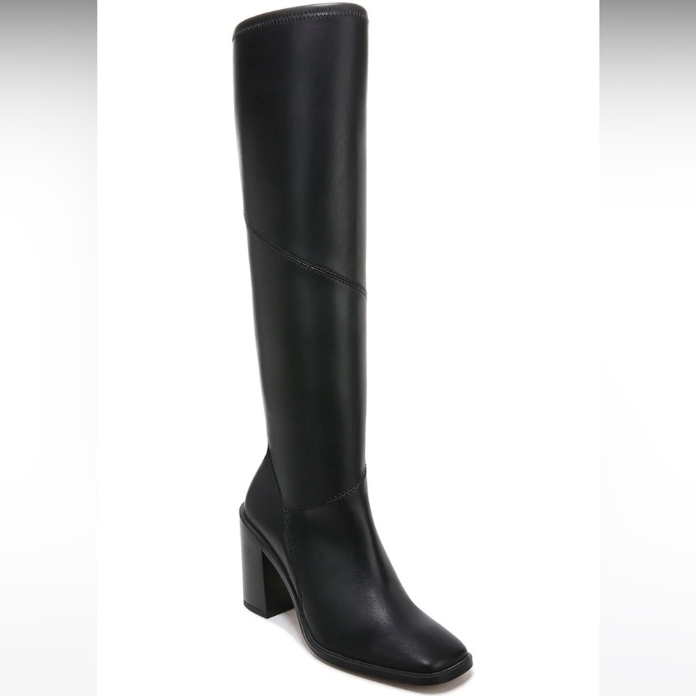 Franco Sarto Sonna Faux Leather Heeled Boots